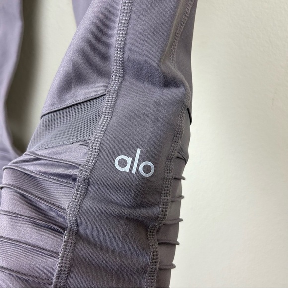 Alo Yoga Athena Moto Yoga Leggings size: S - Picture 6 of 12